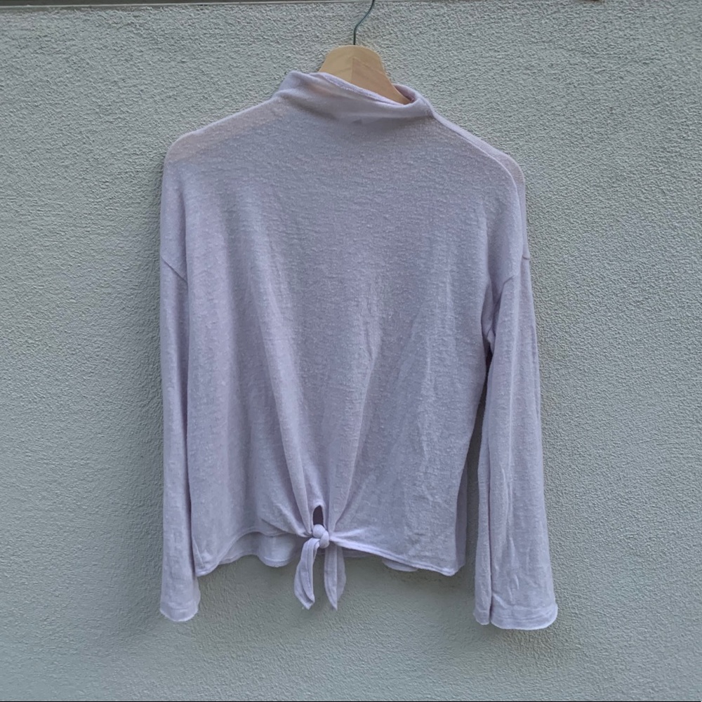 Mock neck turtle neck sweater